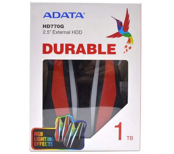 هارد اکسترنال ای دیتا مدل HD770G ظرفیت 1 ترابایت