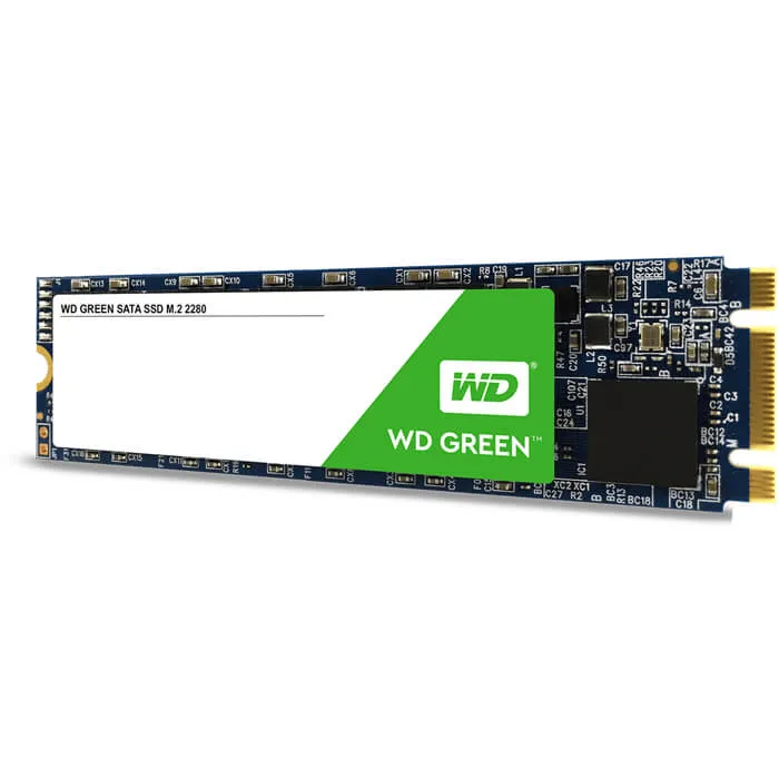 حافظه SSD وسترن دیجیتال مدل Green WDS120G2G0B M2 ظرفیت ۱۲۰ گیگابایت