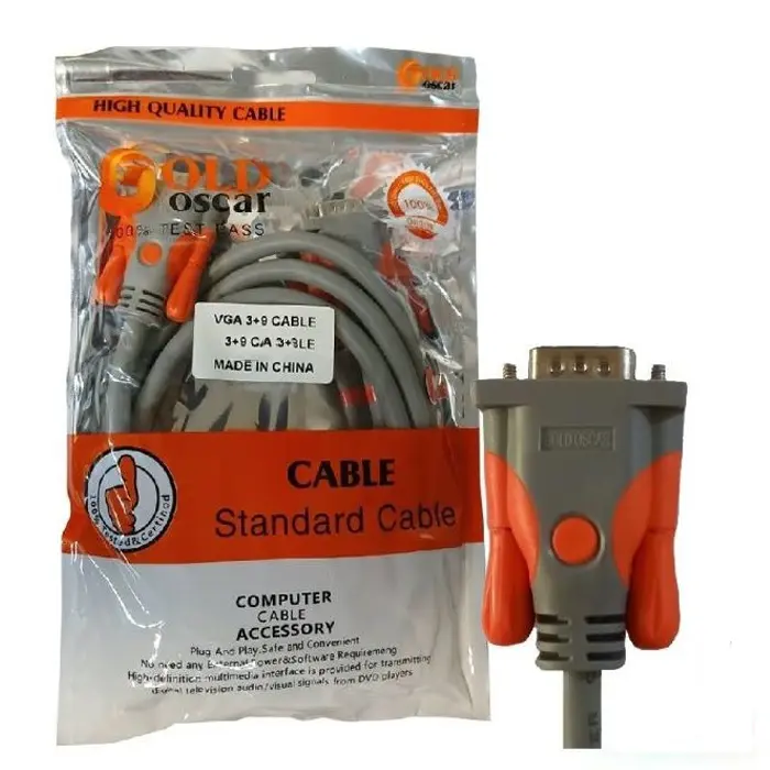 کابل VGA 3+9 گلد اسکار طول 10 متر