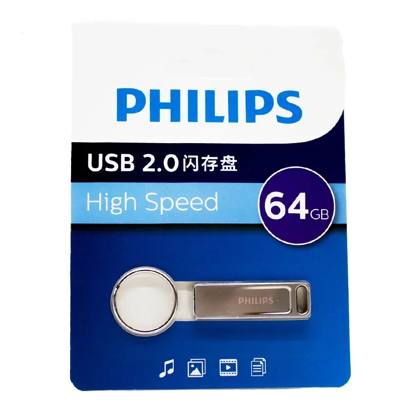 فلش مموری فیلیپس مدل FM21UA-F USB2.0 ظرفیت 64 گیگابایت