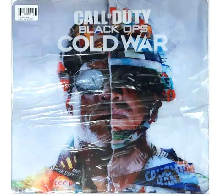 برچسب کنسول بازی طرح Call Of Duty Cold War