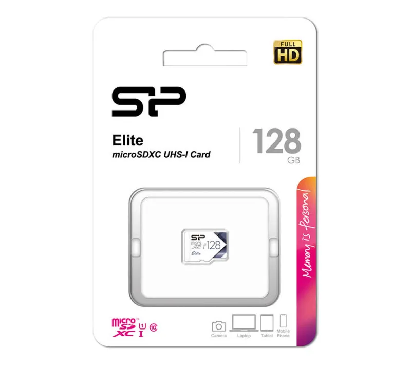 کارت حافظه MicroSDXC سیلیکون پاور مدل Colorful Elite کلاس 10 استاندارد UHC-I U1 سرعت 100MBps ظرفیت 128 گیگابایت