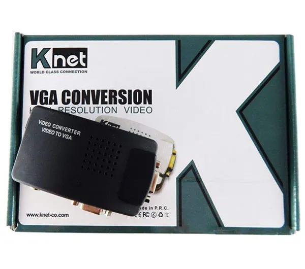 تبدیل AV به VGA کی نت مدل K-VA171