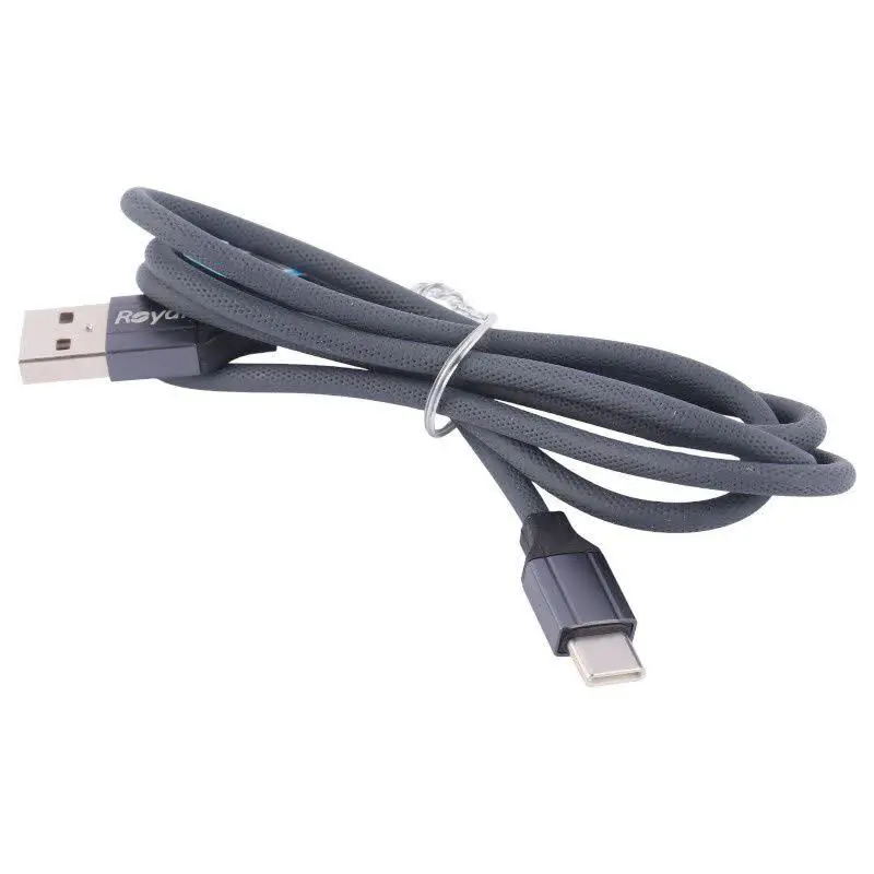 کابل تبدیل USB به Type-C رویال مدل RCC-128 طول 1 متر