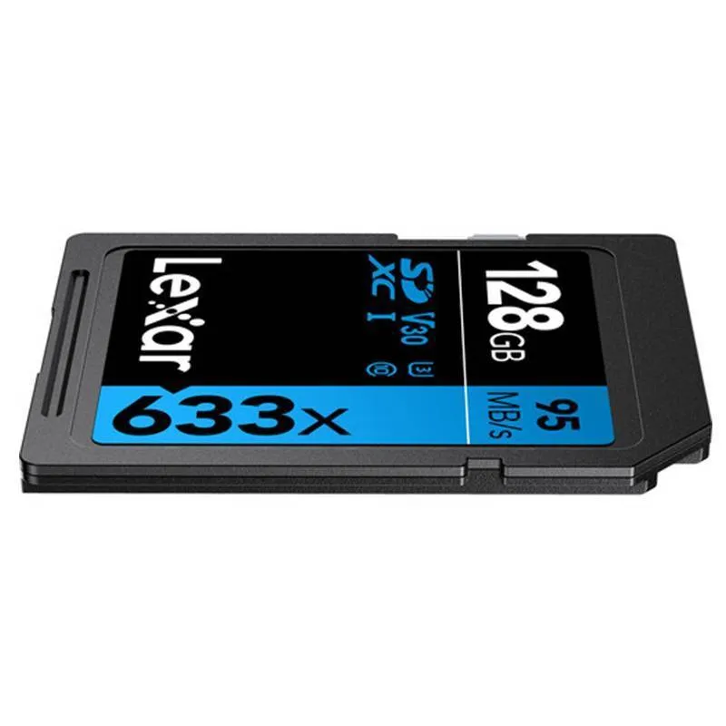 کارت حافظه SDXC لکسار مدل Performance کلاس 10 استاندارد UHS-I U3 سرعت 95MBps ظرفیت 128 گیگابایت