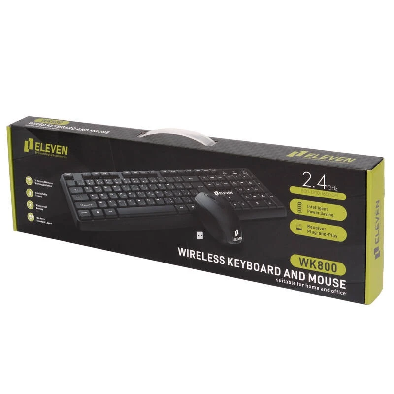 کیبورد و ماوس بی سیم ایلون مدل EL-WK800