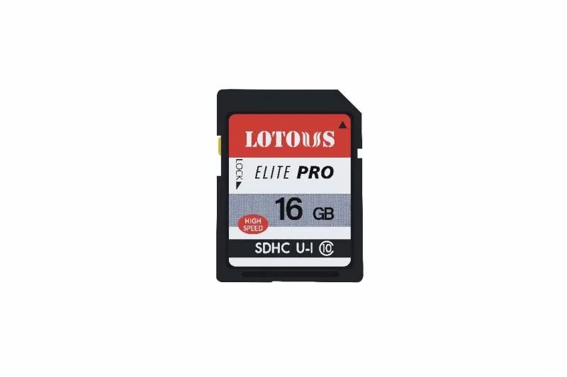 کارت حافظه SDXC لوتوس مدل Elite PRO UHS-I کلاس 10 استاندارد UHS-I U1 سرعت 170MBs ظرفیت 16 گیگابایت