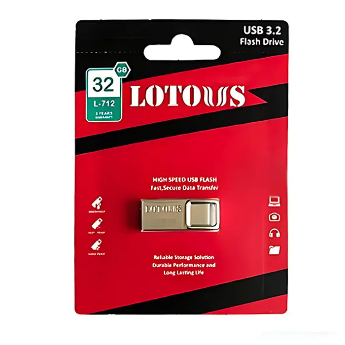 فلش مموری لوتوس مدل L712 USB3.2 ظرفیت 32 گیگابایت
