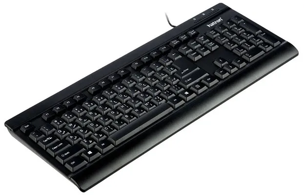 کیبورد هترون مدل HK210 با حروف فارسی