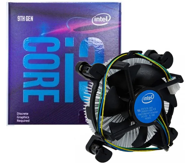 سیستم خنک کننده پردازنده اینتل مدل Core i3-9100F