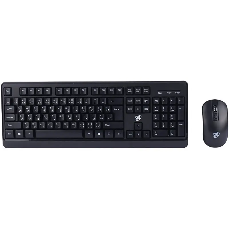 کیبورد و ماوس بی سیم ایکس فورتک مدل MT5100