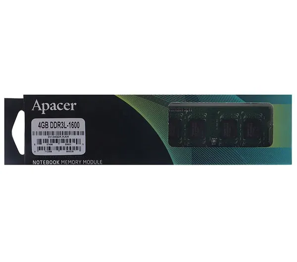 رم لپ تاپ اپیسر مدل DDR3L 1600MHz ظرفیت 4 گیگابایت