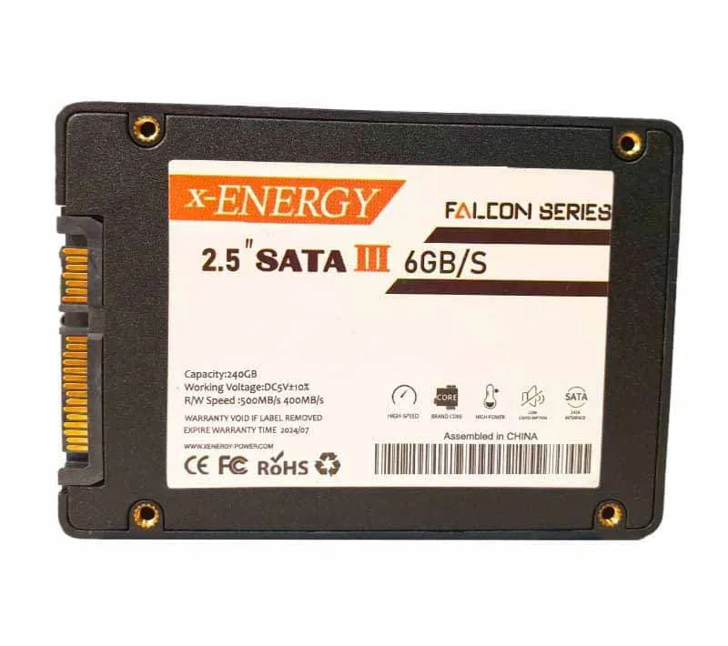 اس اس دی اینترنال ایکس انرژی مدل FALCON ظرفیت 240 گیگابایت