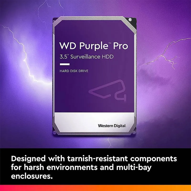 هارددیسک اینترنال وسترن دیجیتال مدل Purple WD8001PURP ظرفیت 8 ترابایت