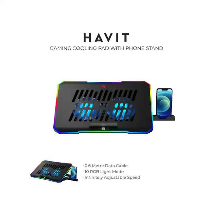 پایه خنک کننده هویت مدل F-2069 RGB