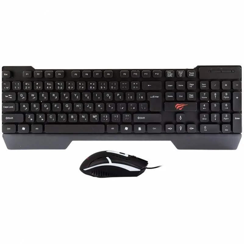 کیبورد و ماوس مخصوص بازی هویت مدل KB511CM