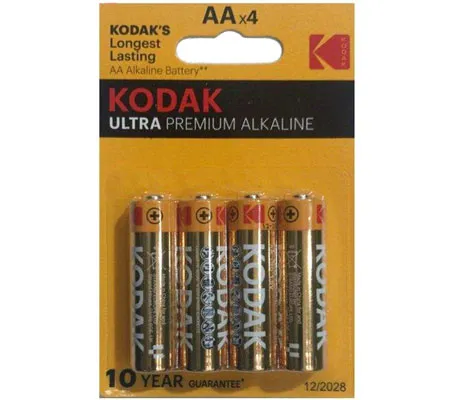 باتری قلمی آلکالاین کداک مدل Ultra بسته 4 عددی