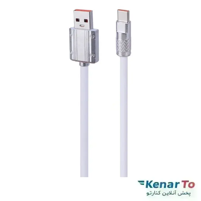 کابل تبدیل USB به Type-C سامسونگ مدل 30W طول 1 متر سر فلزی