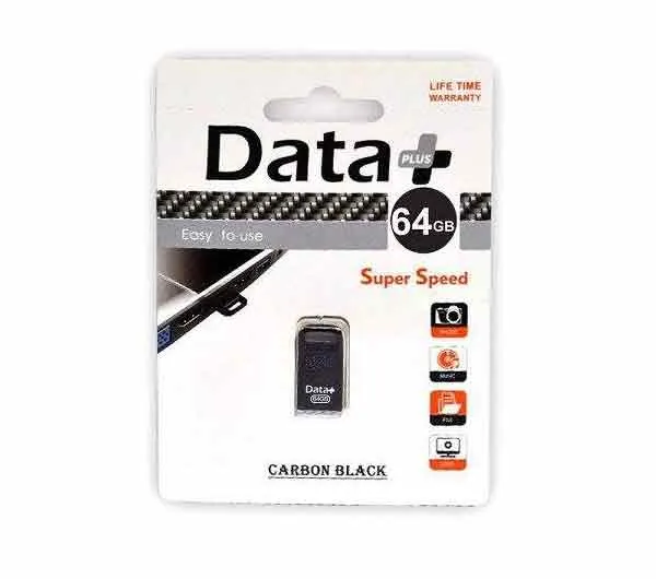 فلش مموری دیتا پلاس مدل CARBON ظرفیت 64 گیگابایت