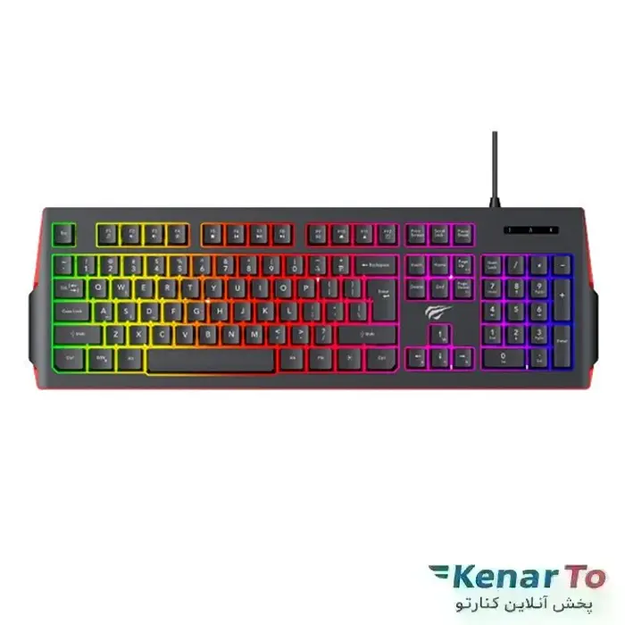 کیبورد مخصوص بازی هویت مدل KB-866L RGB