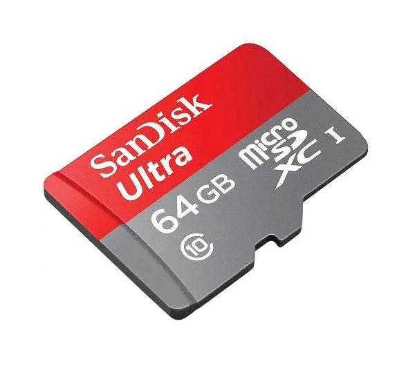 کارت حافظه microSDXC سن دیسک مدل Ultra A1 کلاس 10 استاندارد UHS-I سرعت 120MBps ظرفیت 64 گیگابایت
