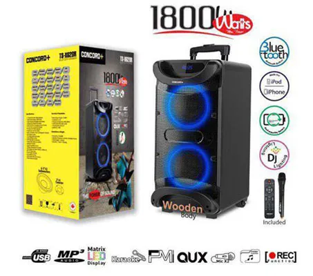 اسپیکر پرتابل چمدانی کنکورد مدل TS-X628R