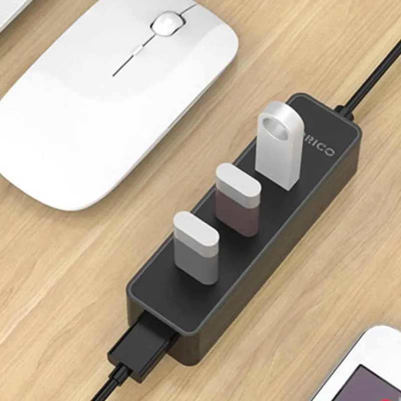 هاب 4 پورت  USB3.0 اوریکو مدل W5PH4-U3-V1-BK