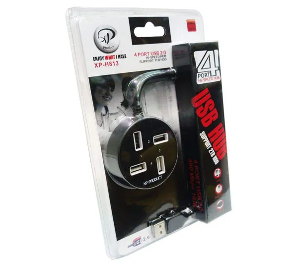 هاب چهار پورت USB 2.0 ایکس پی پروداکت مدل XP-H813