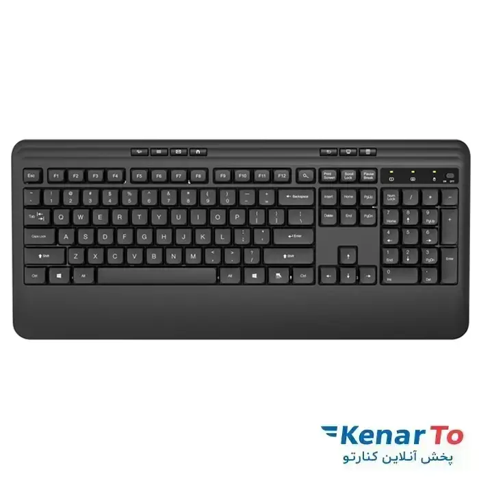 کیبورد بی سیم هیسکا مدل HX-KE210W