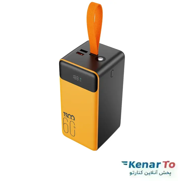شارژر همراه تسکو مدل TP6001 PD 22.5W ظرفیت 60000 میلی آمپر ساعت