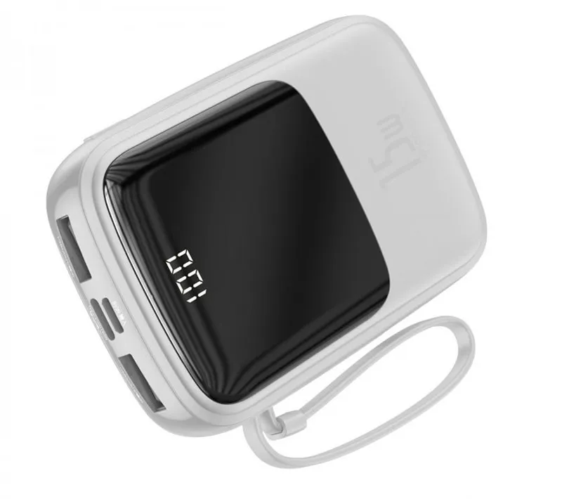 شارژر همراه باسئوس مدل PPQD-B01 ظرفیت 10000 میلی آمپر ساعت