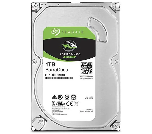 هارددیسک اینترنال سیگیت مدل BarraCuda ظرفیت 1 ترابایت