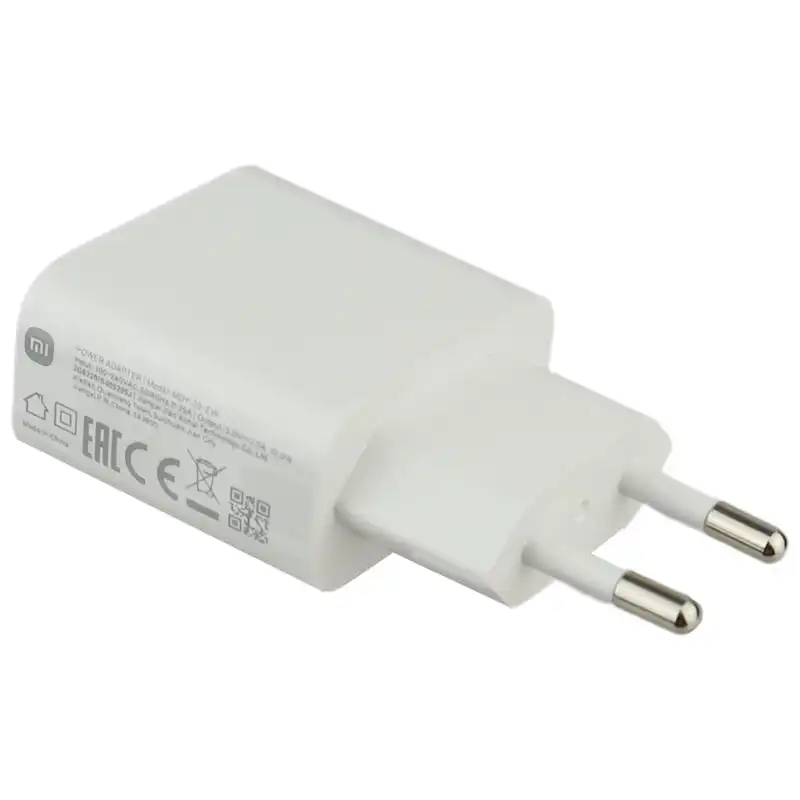 شارژر دیواری 10W USB شیائومی اورجینال به همراه کابل تبدیل Type-C
