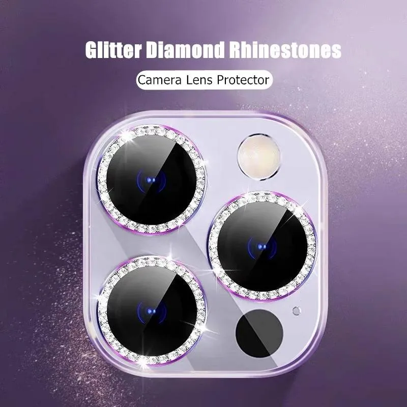 محافظ لنز دوربین گوشی موبایل گرین لاین مدل Diamond مناسب گوشی iPhone 14 Plus / 14