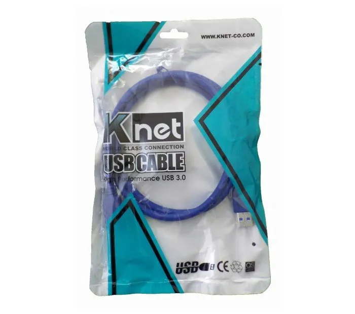 کابل لینک هارد اکسترنال USB 3.0 کی نت طول 1 متر